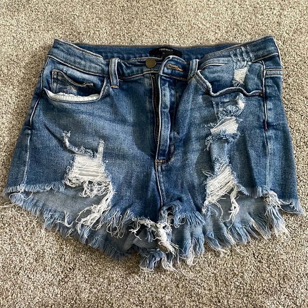 Forever 21 jean shorts